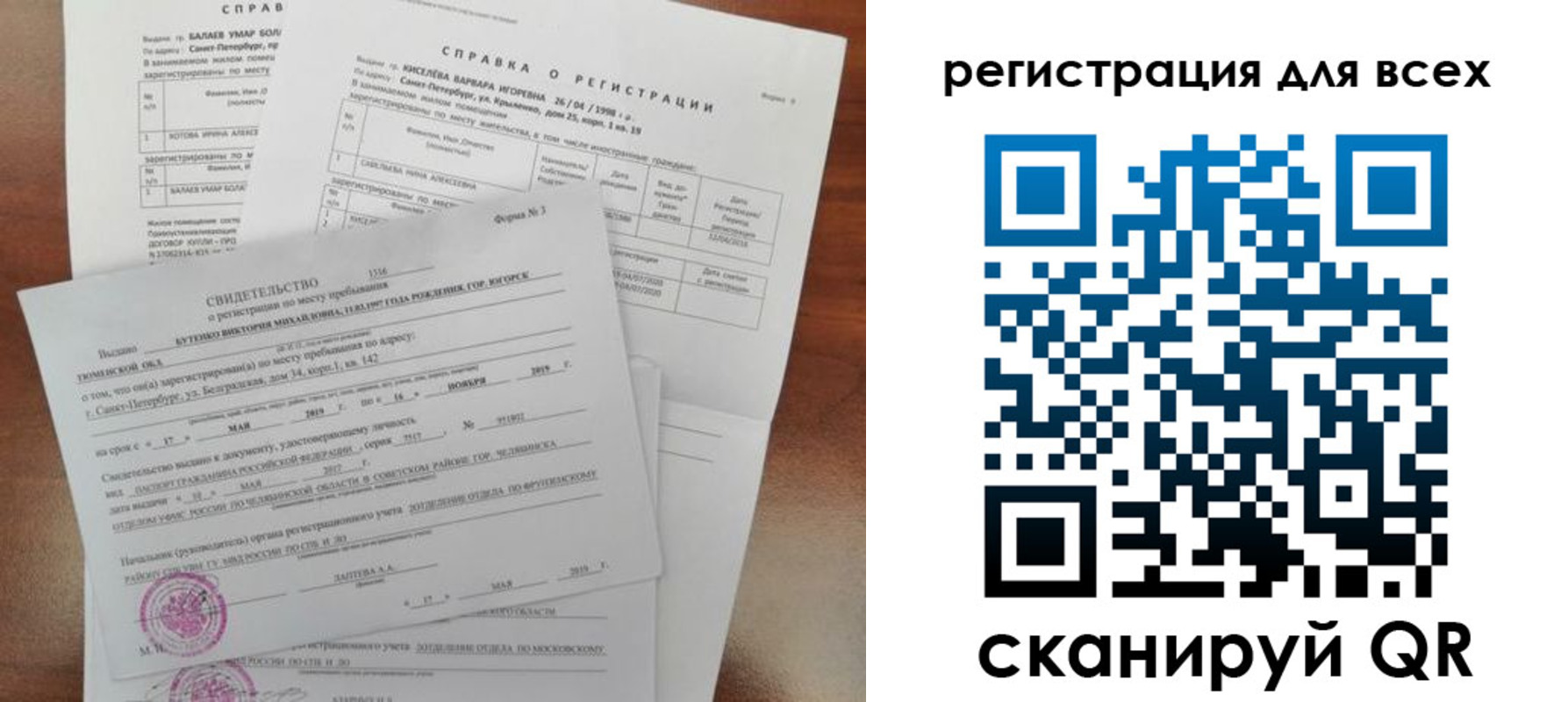 временная регистрация адрес в Донецке